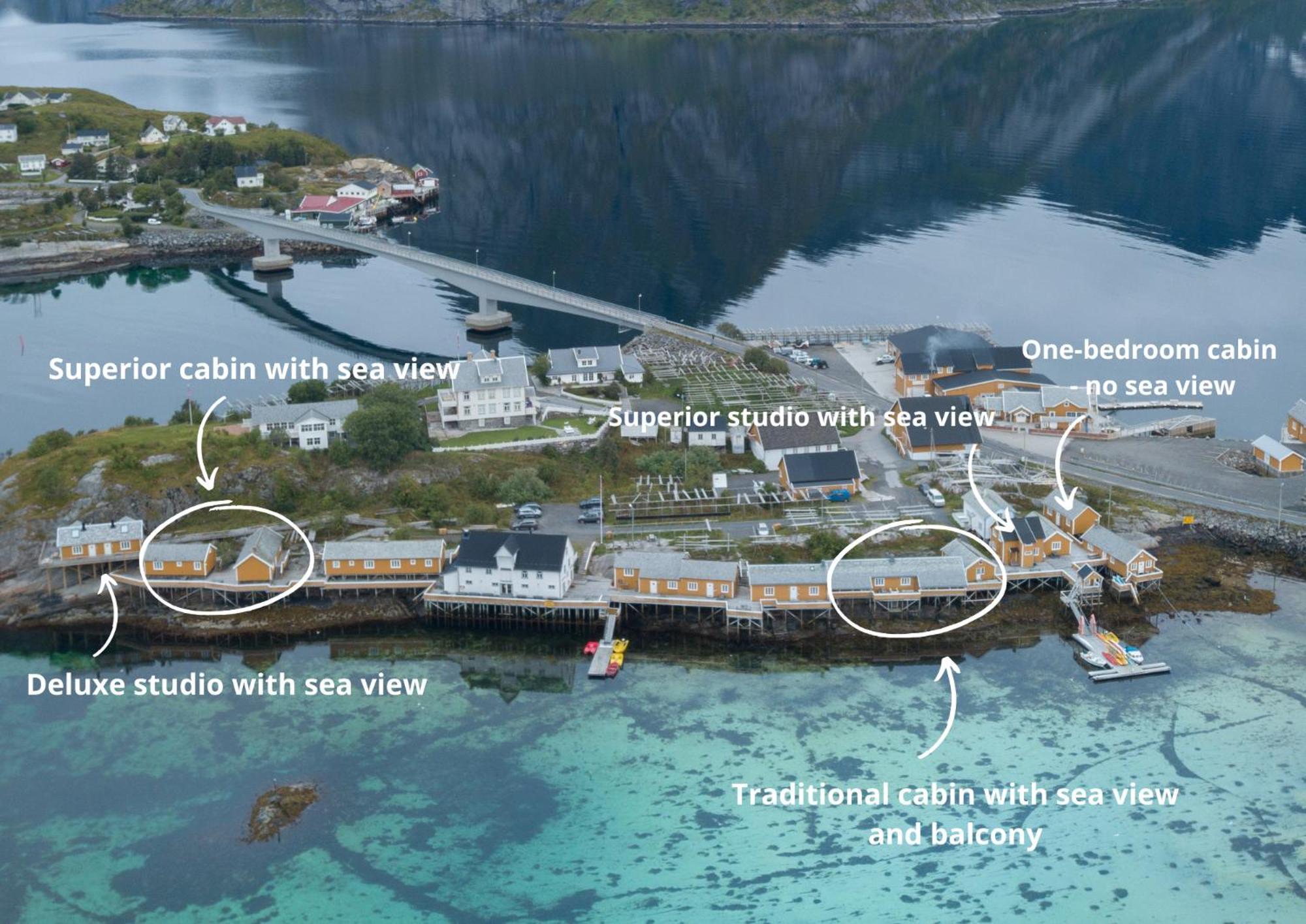Sakrisoy Rorbuer Hotel Reine Ruang foto